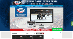 Desktop Screenshot of ahl.neulion.com