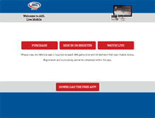 Tablet Screenshot of ahl.neulion.com