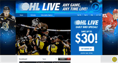 Desktop Screenshot of ohl.neulion.com